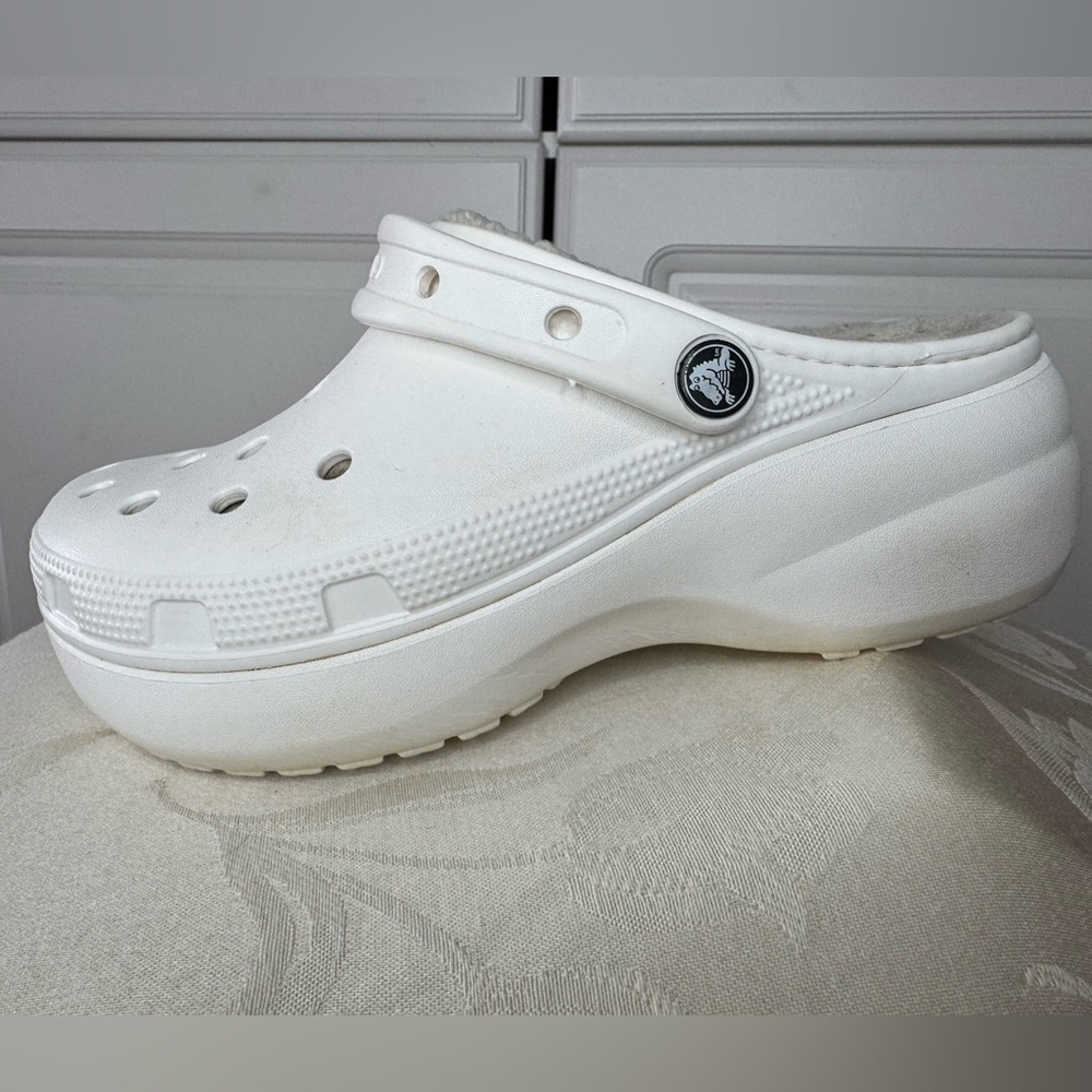 CROCS Classic Platform Lined Clogs - image 4
